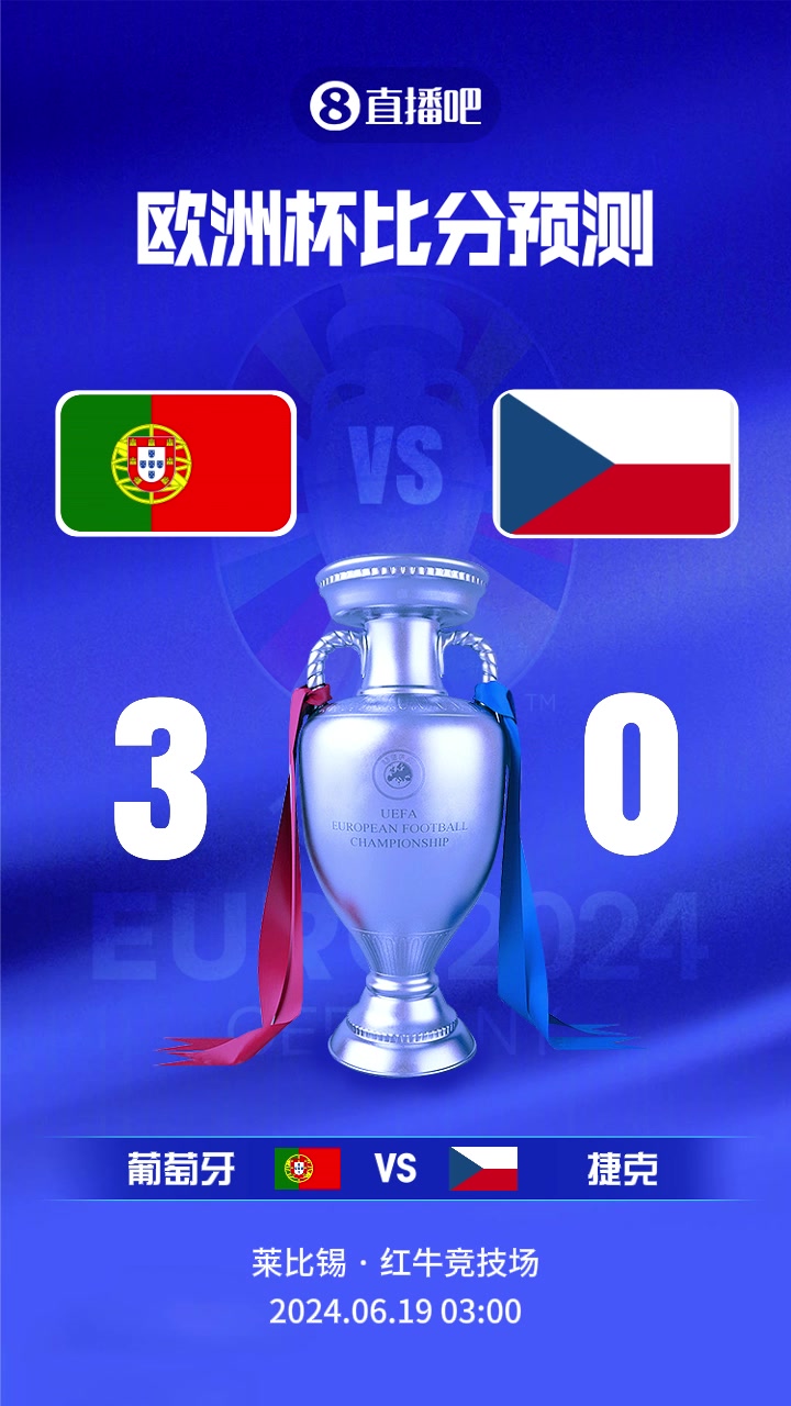 欧洲杯葡萄牙vs捷克截图比分预测